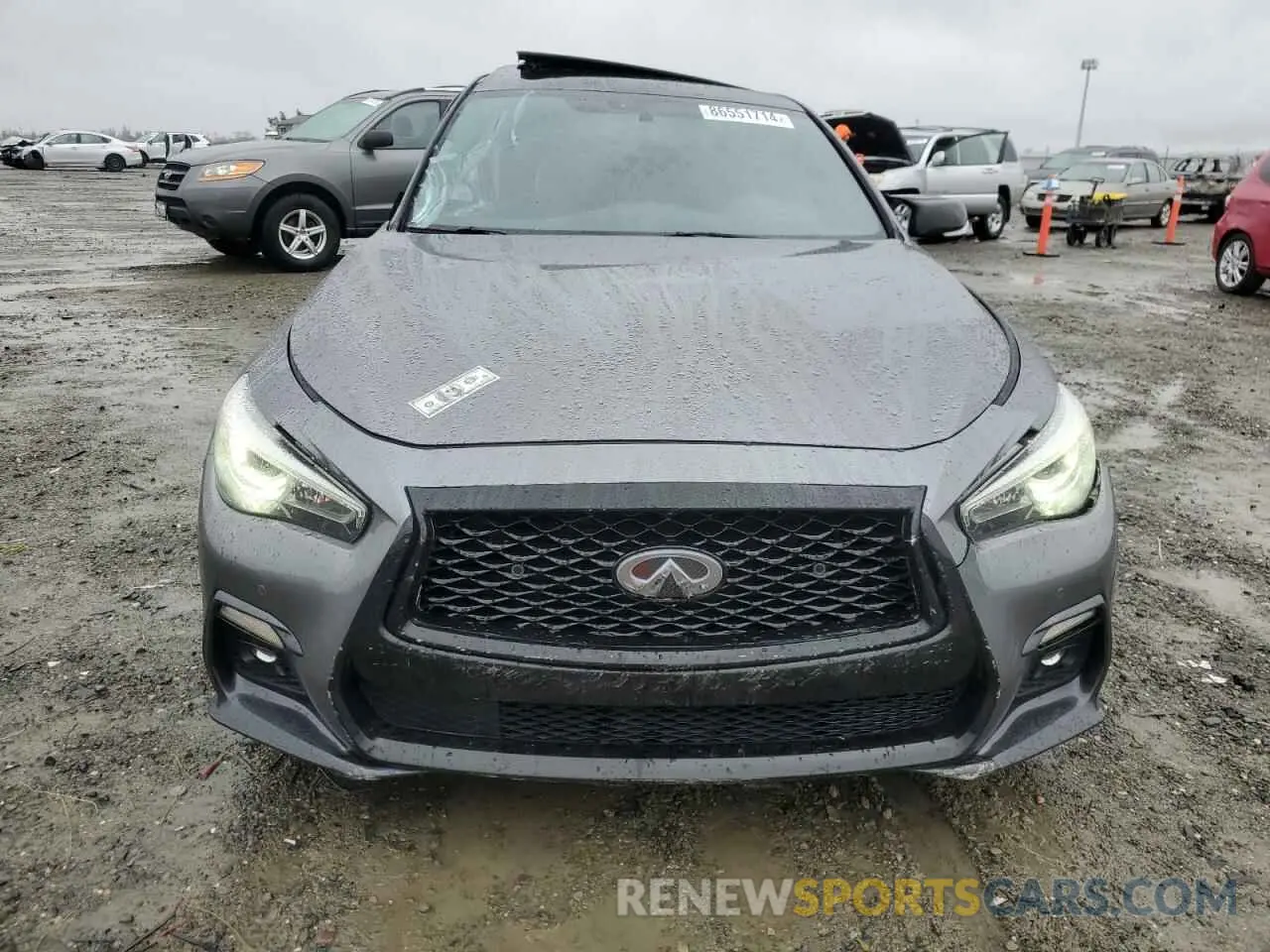 5 Photograph of a damaged car JN1FV7APXLM630723 INFINITI Q50 2020