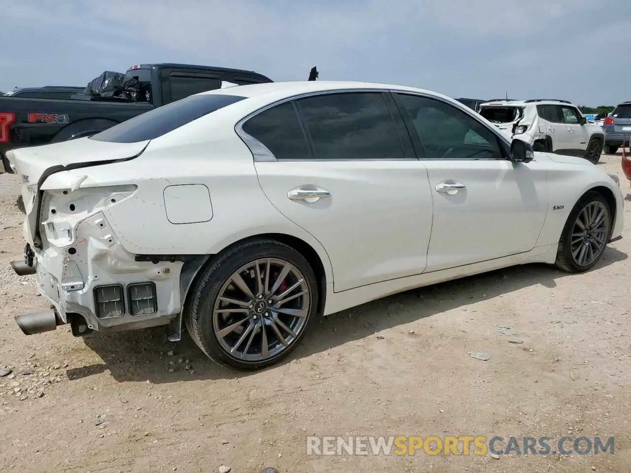3 Photograph of a damaged car JN1FV7AR1LM660114 INFINITI Q50 2020