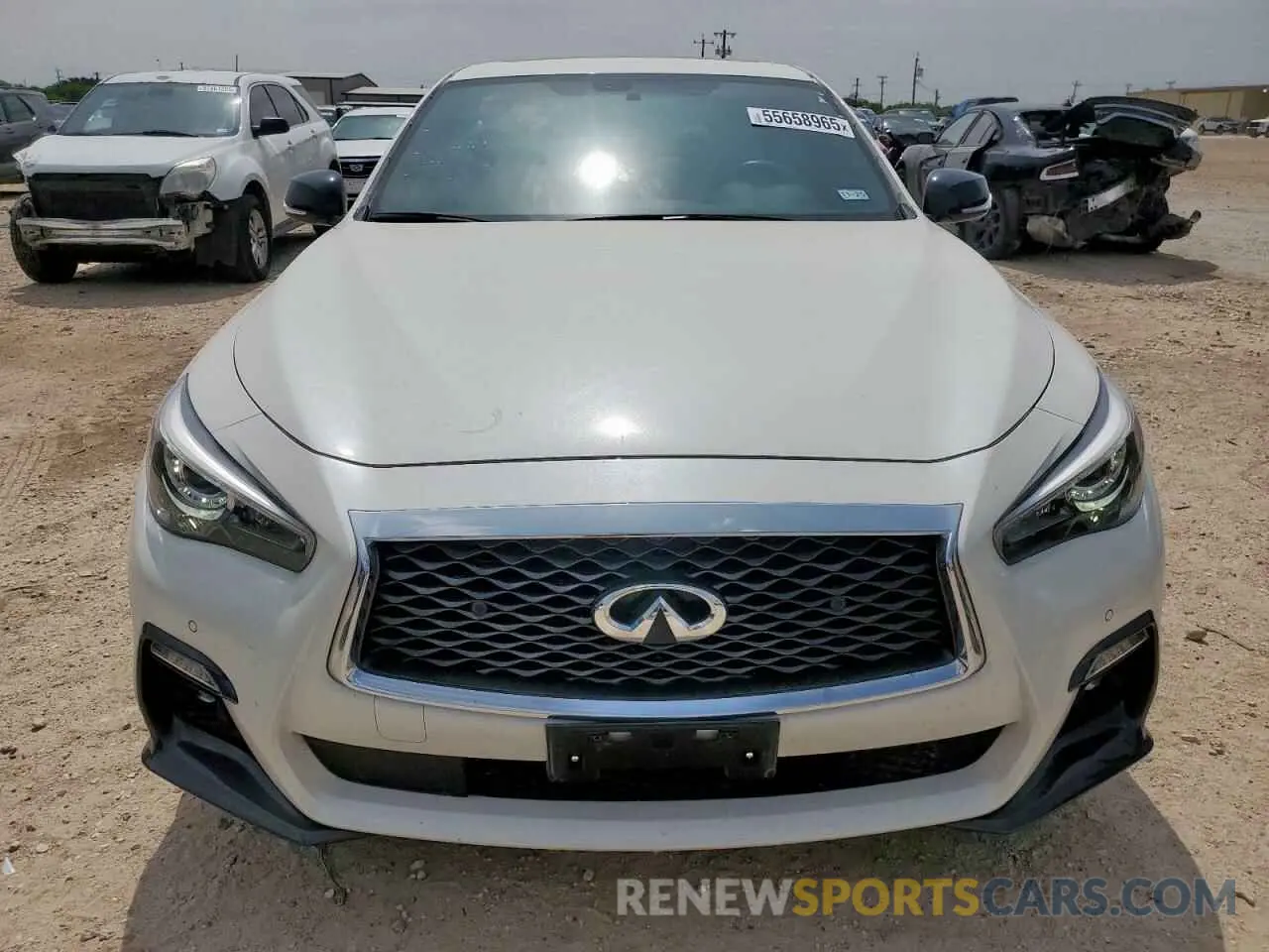 5 Photograph of a damaged car JN1FV7AR1LM660114 INFINITI Q50 2020