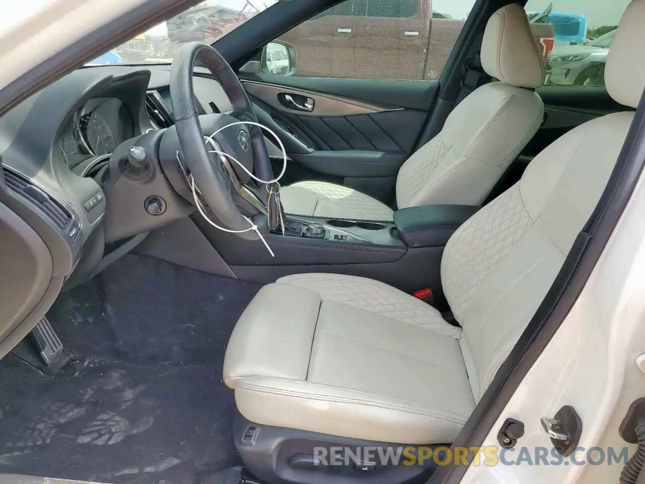 7 Photograph of a damaged car JN1FV7AR1LM660114 INFINITI Q50 2020