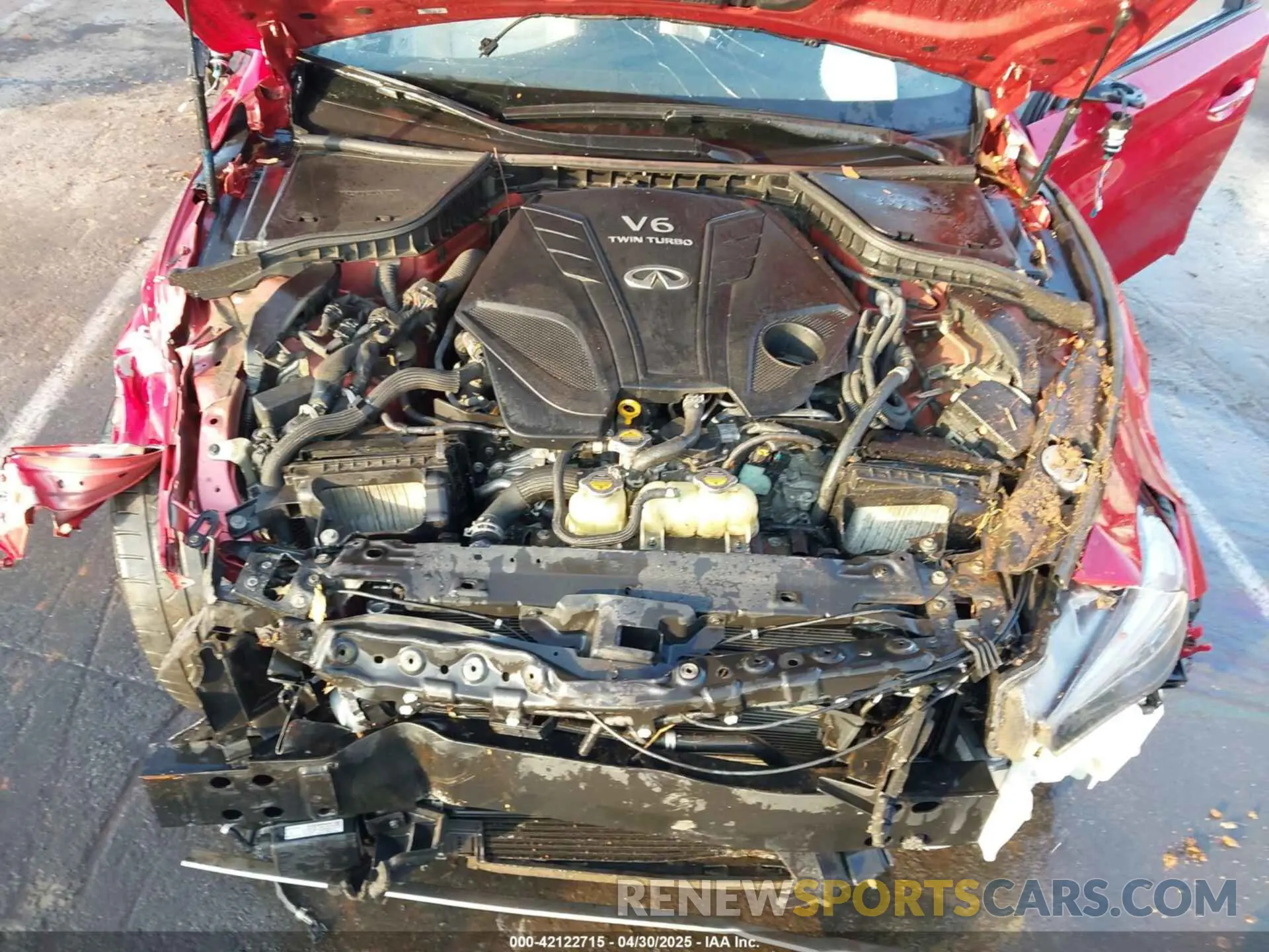 10 Фотография поврежденного автомобиля JN1FV7AR9LM660698 INFINITI Q50 2020