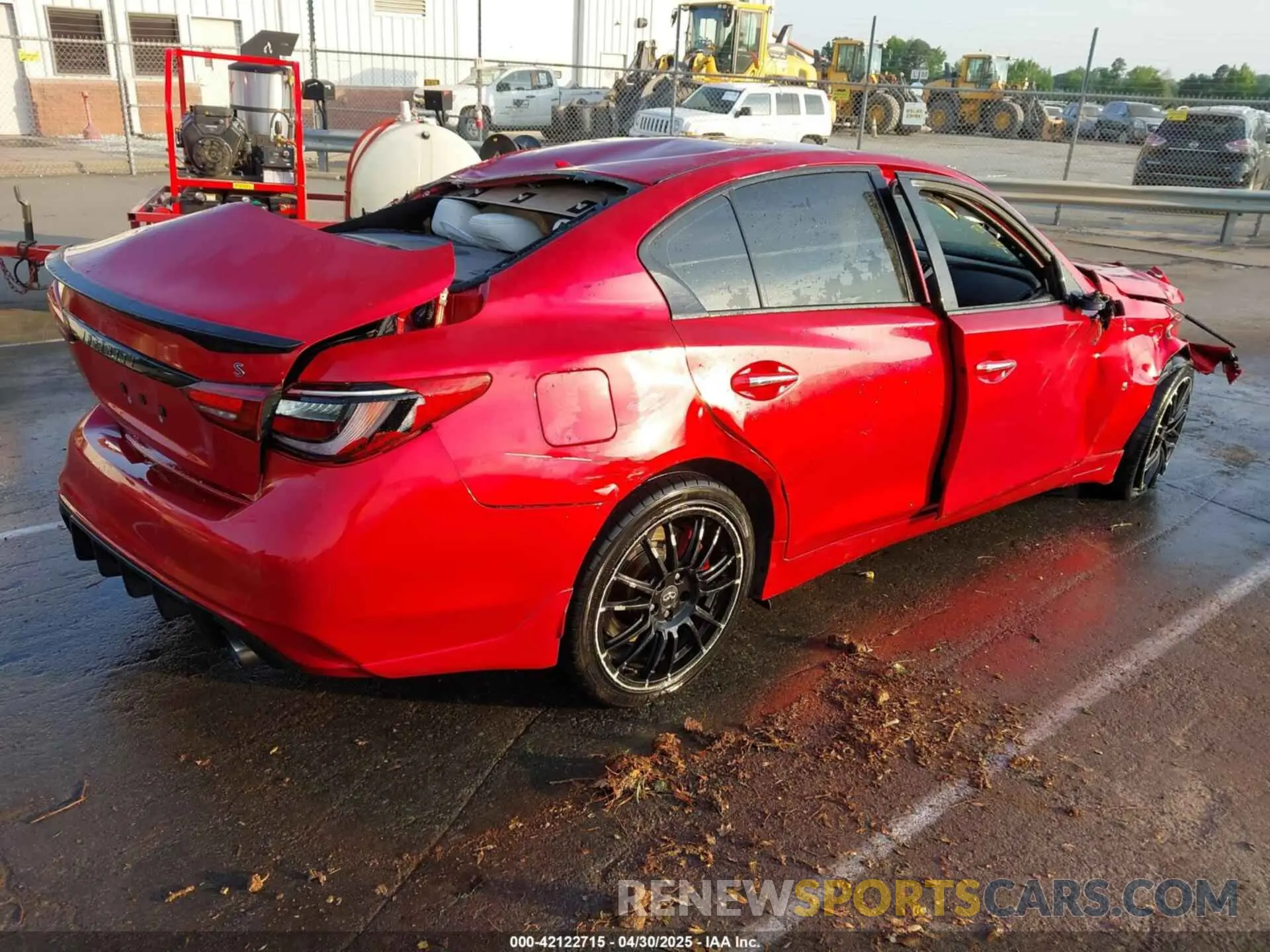 4 Фотография поврежденного автомобиля JN1FV7AR9LM660698 INFINITI Q50 2020