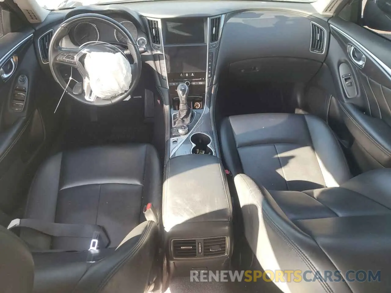 8 Фотография поврежденного автомобиля JN1EV7AP9MM704145 INFINITI Q50 2021