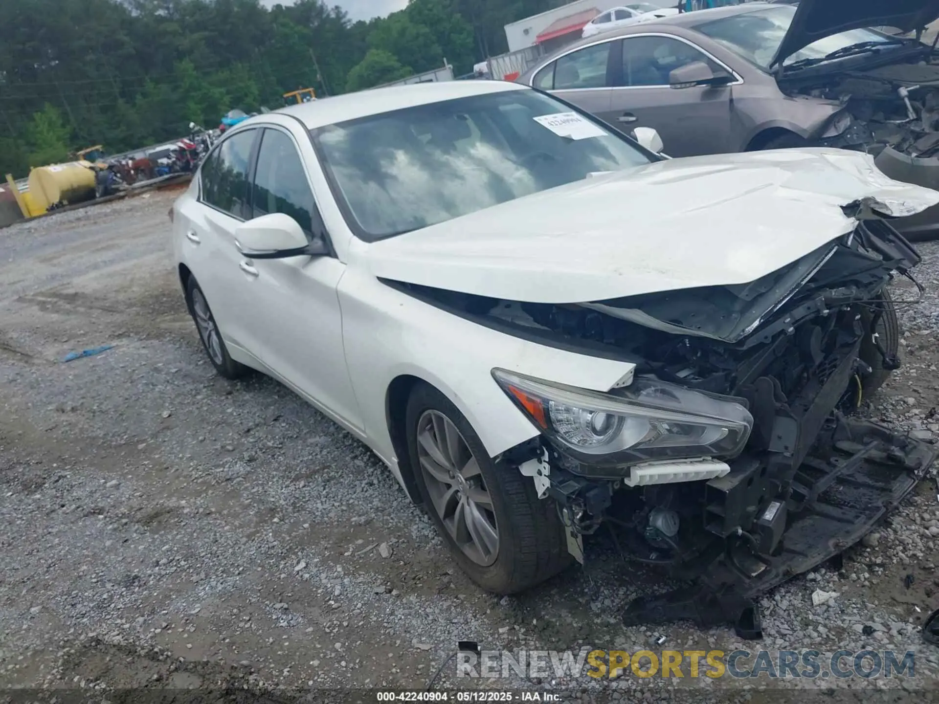 1 Фотография поврежденного автомобиля JN1EV7APXMM700248 INFINITI Q50 2021