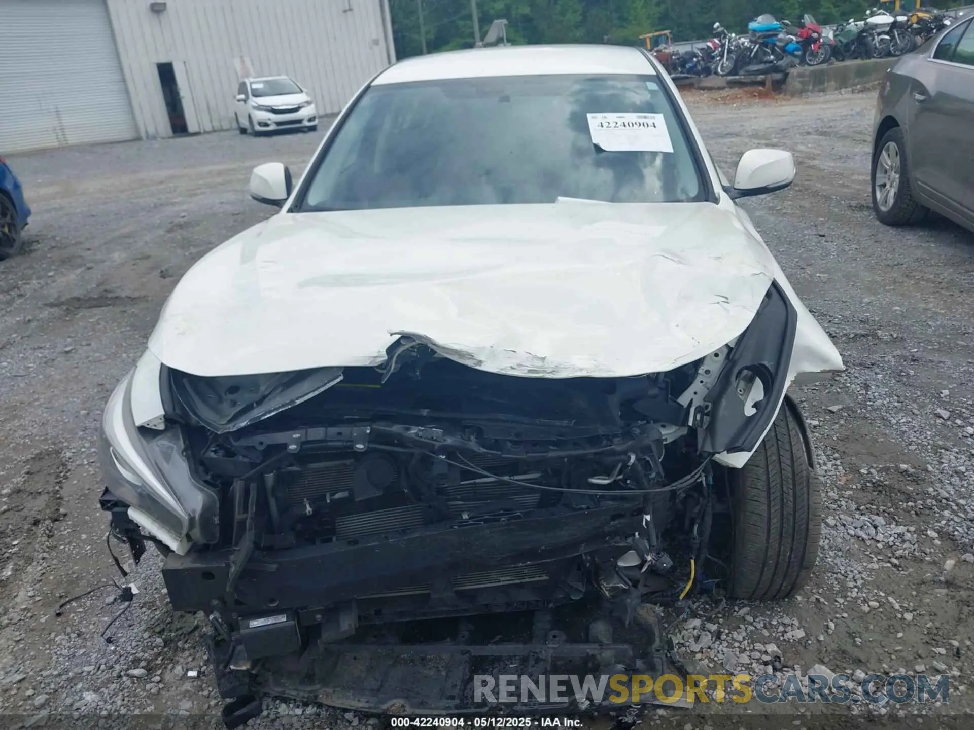 12 Фотография поврежденного автомобиля JN1EV7APXMM700248 INFINITI Q50 2021