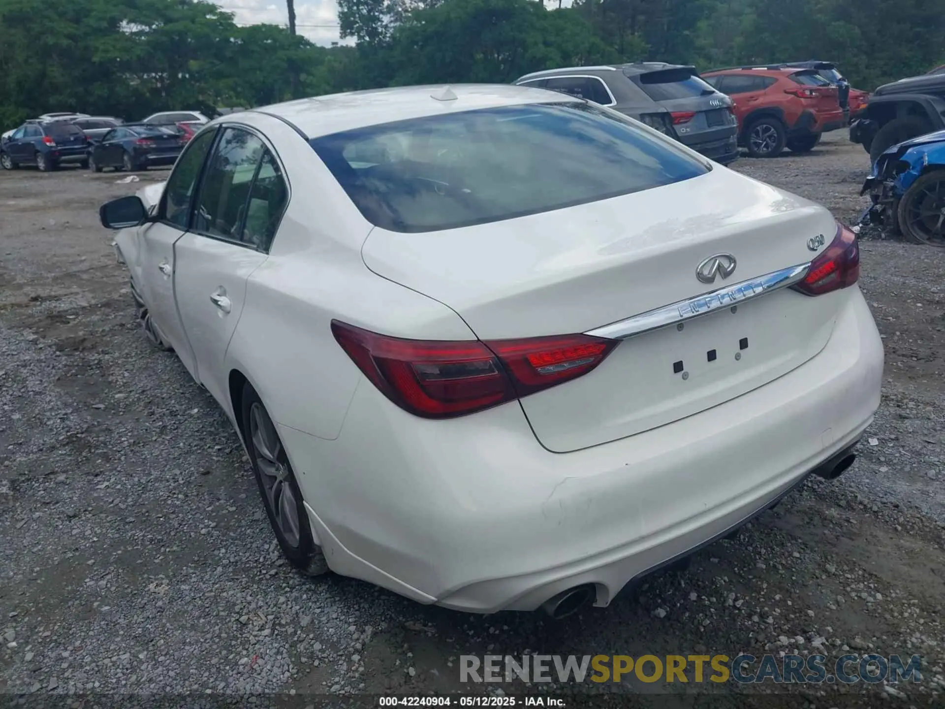3 Фотография поврежденного автомобиля JN1EV7APXMM700248 INFINITI Q50 2021