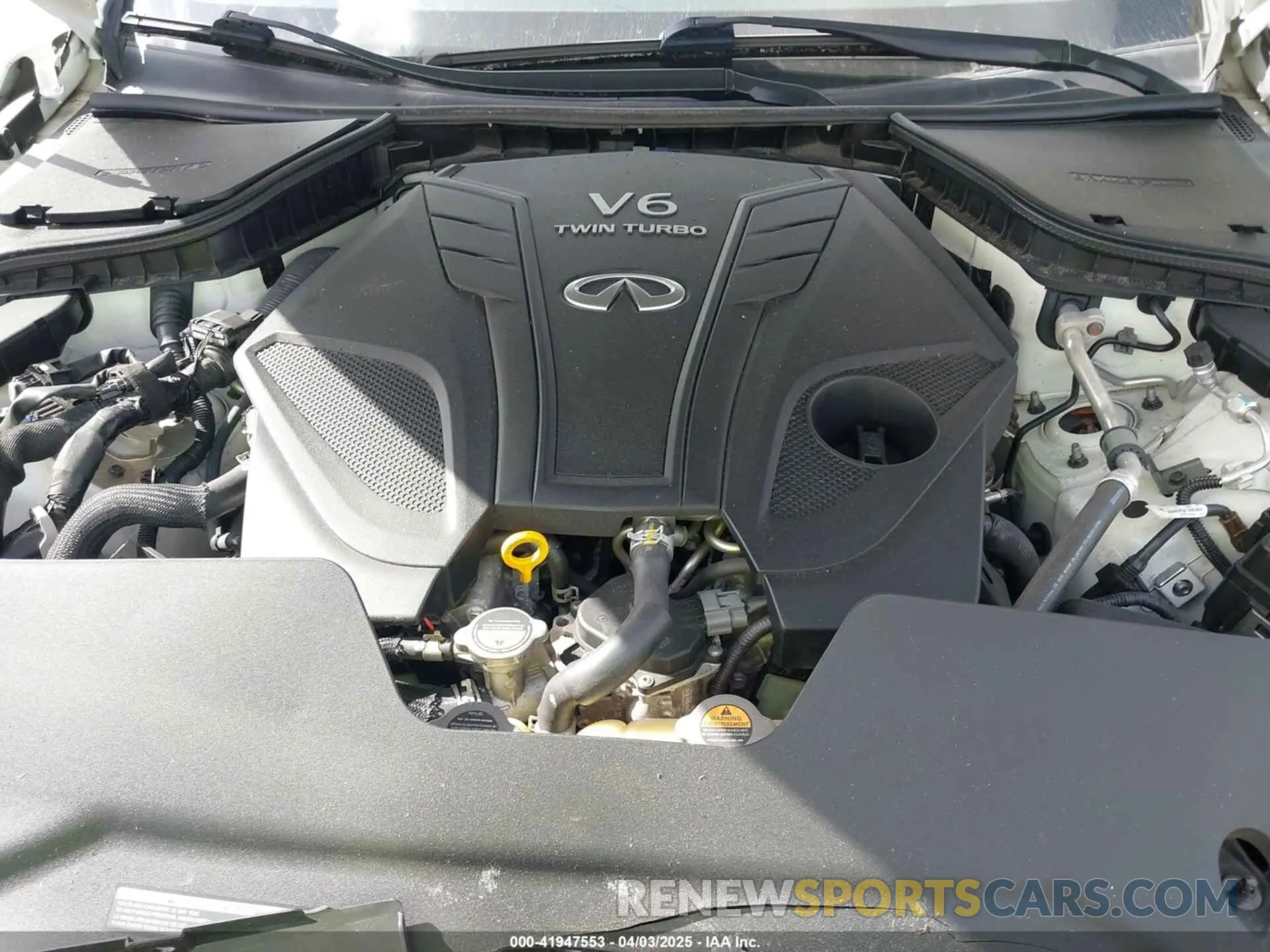 10 Photograph of a damaged car JN1EV7APXMM702002 INFINITI Q50 2021