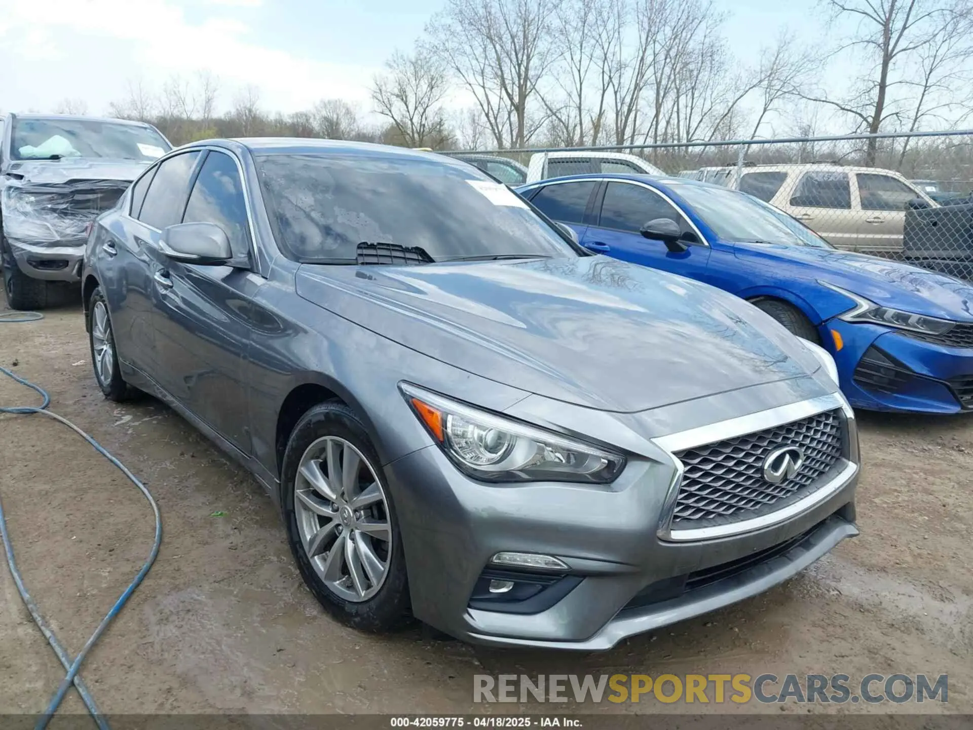 1 Фотография поврежденного автомобиля JN1EV7AR0MM753915 INFINITI Q50 2021