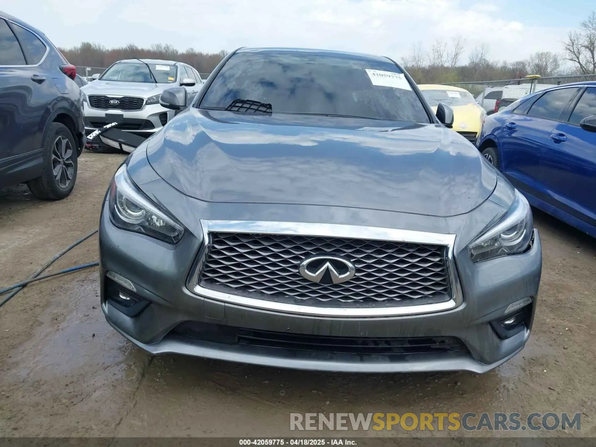 11 Фотография поврежденного автомобиля JN1EV7AR0MM753915 INFINITI Q50 2021