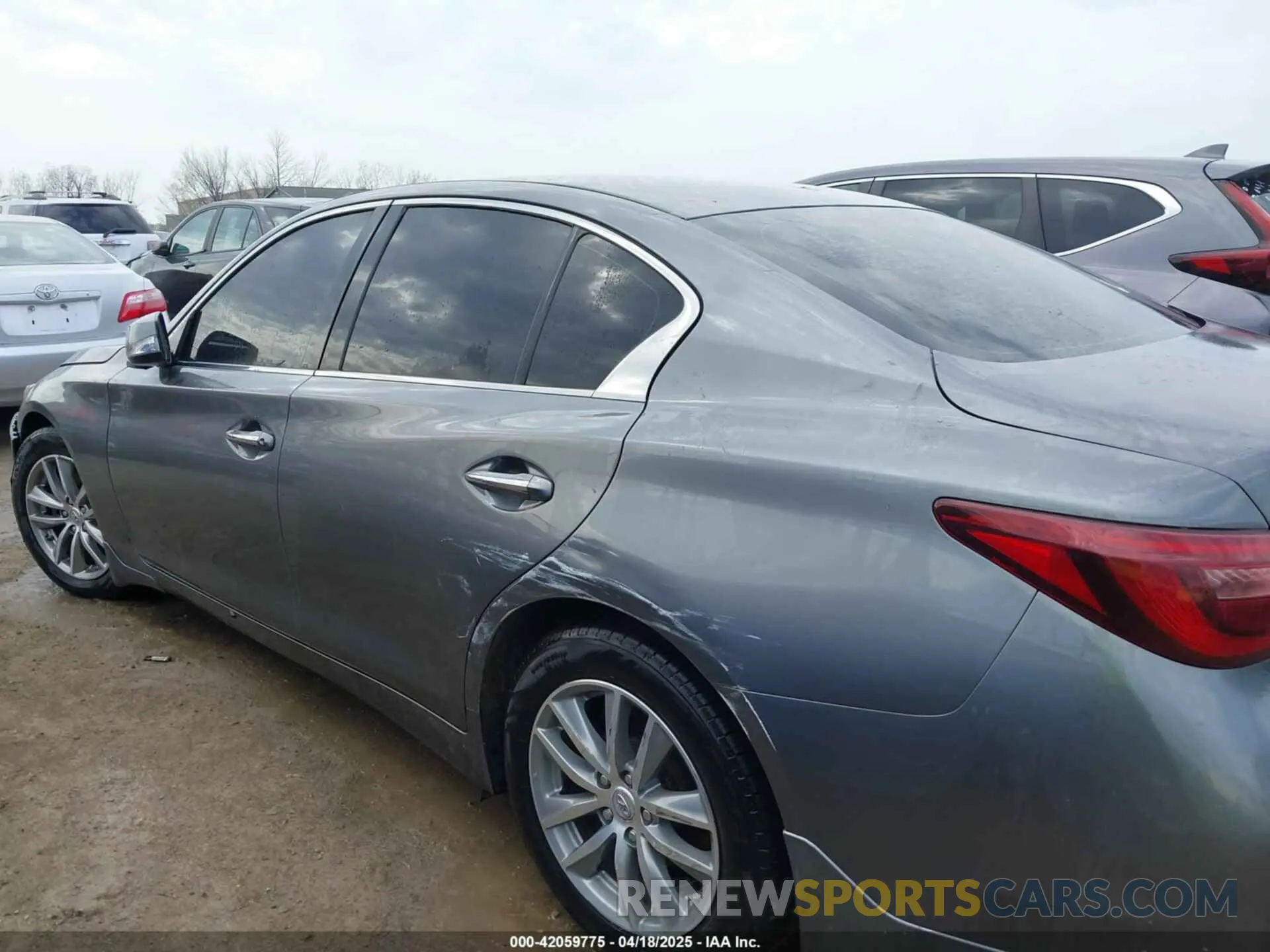 6 Фотография поврежденного автомобиля JN1EV7AR0MM753915 INFINITI Q50 2021