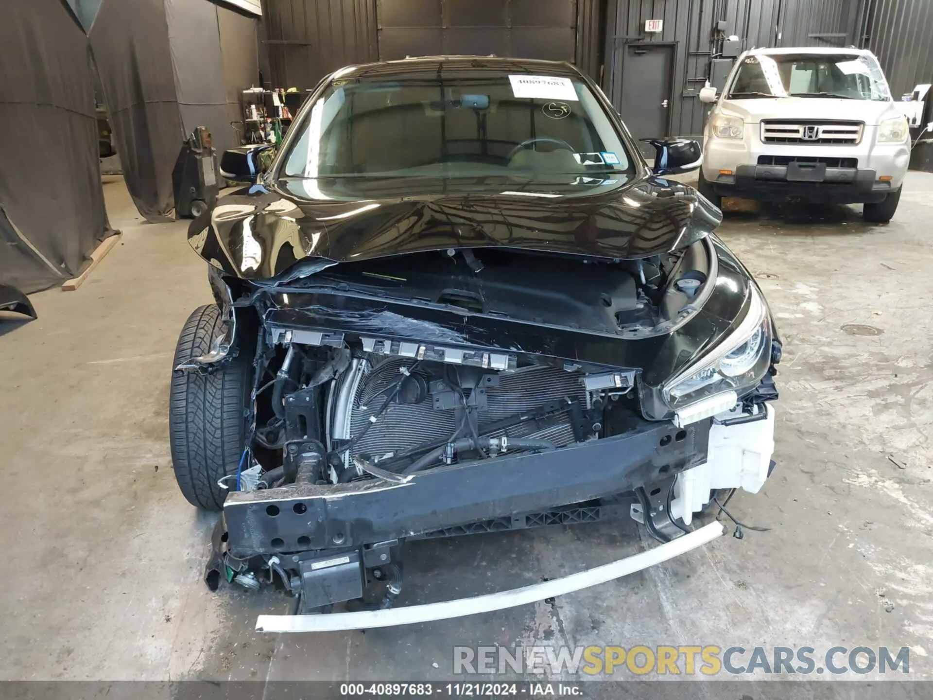 12 Фотография поврежденного автомобиля JN1EV7AR1MM752286 INFINITI Q50 2021