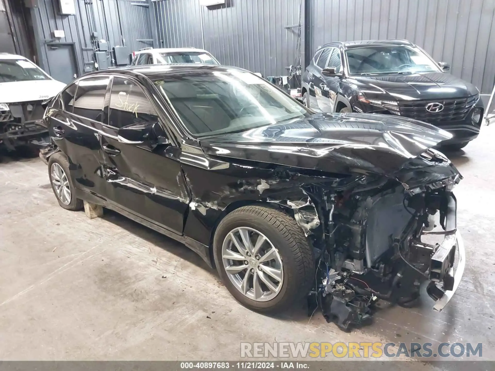 6 Фотография поврежденного автомобиля JN1EV7AR1MM752286 INFINITI Q50 2021