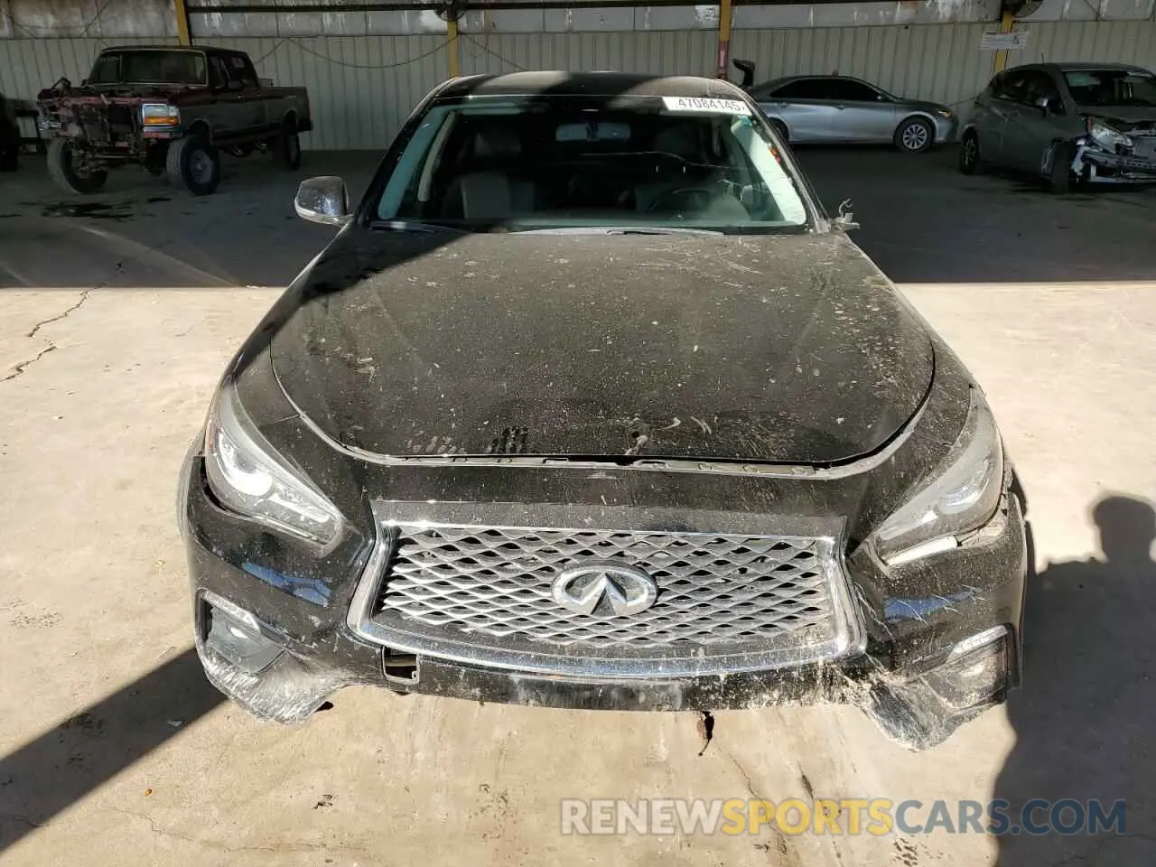 5 Фотография поврежденного автомобиля JN1EV7AR2MM756122 INFINITI Q50 2021
