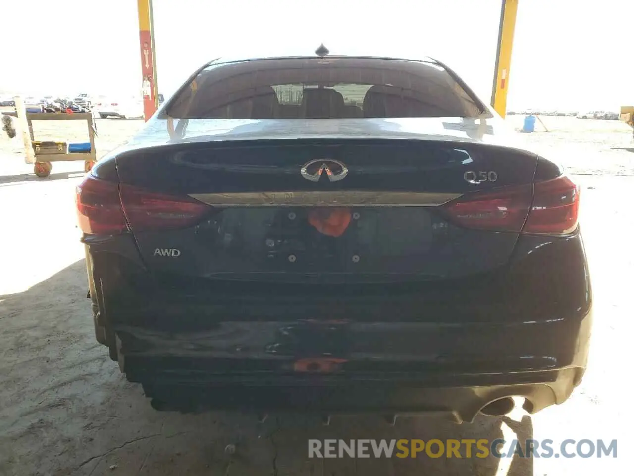 6 Фотография поврежденного автомобиля JN1EV7AR2MM756122 INFINITI Q50 2021