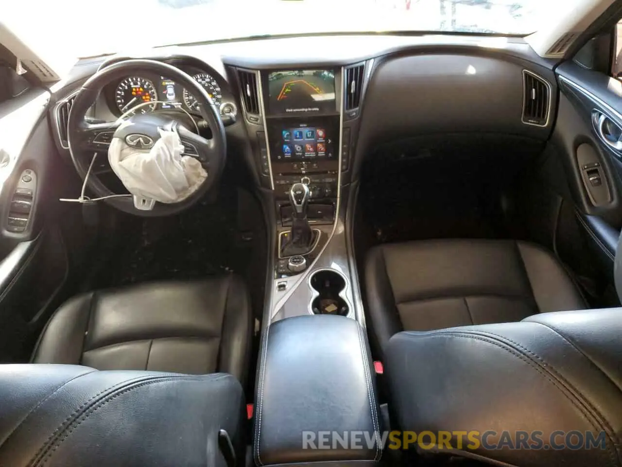 8 Фотография поврежденного автомобиля JN1EV7AR2MM756122 INFINITI Q50 2021