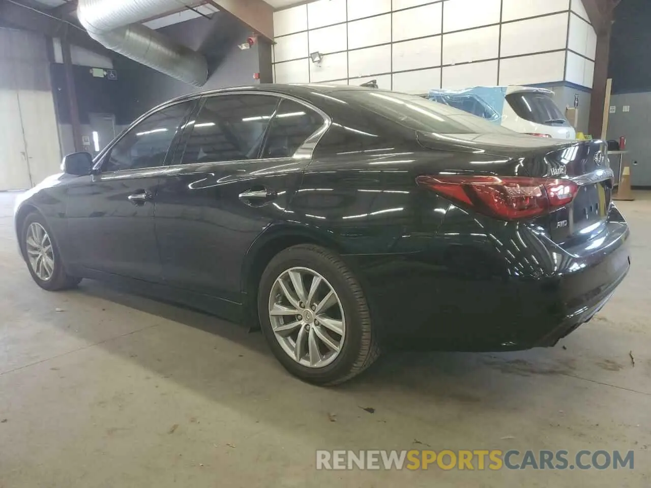 2 Photograph of a damaged car JN1EV7AR4MM752427 INFINITI Q50 2021