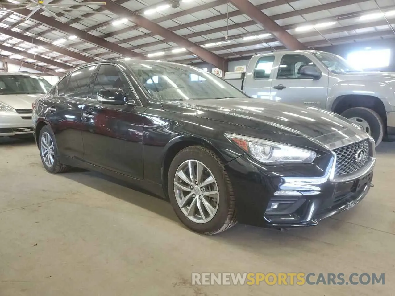 4 Photograph of a damaged car JN1EV7AR4MM752427 INFINITI Q50 2021