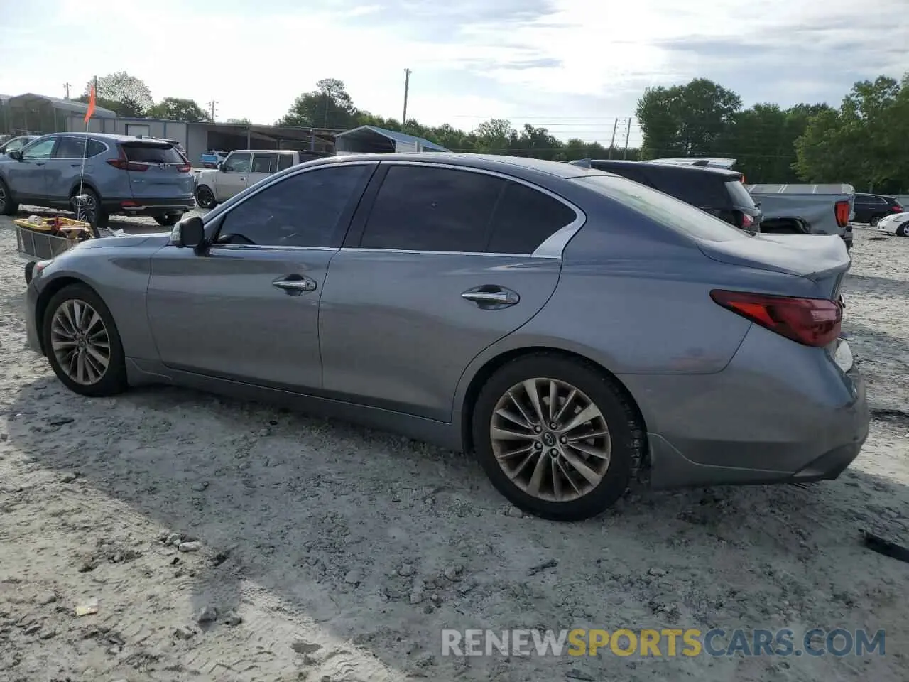 2 Фотография поврежденного автомобиля JN1EV7BP1MM700220 INFINITI Q50 2021