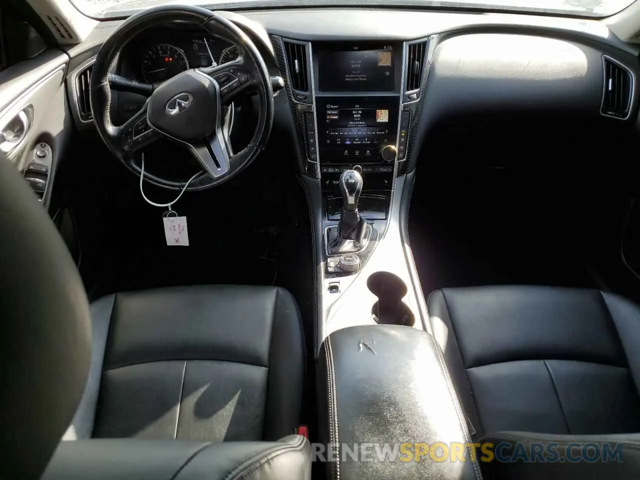 8 Фотография поврежденного автомобиля JN1EV7BP1MM700220 INFINITI Q50 2021