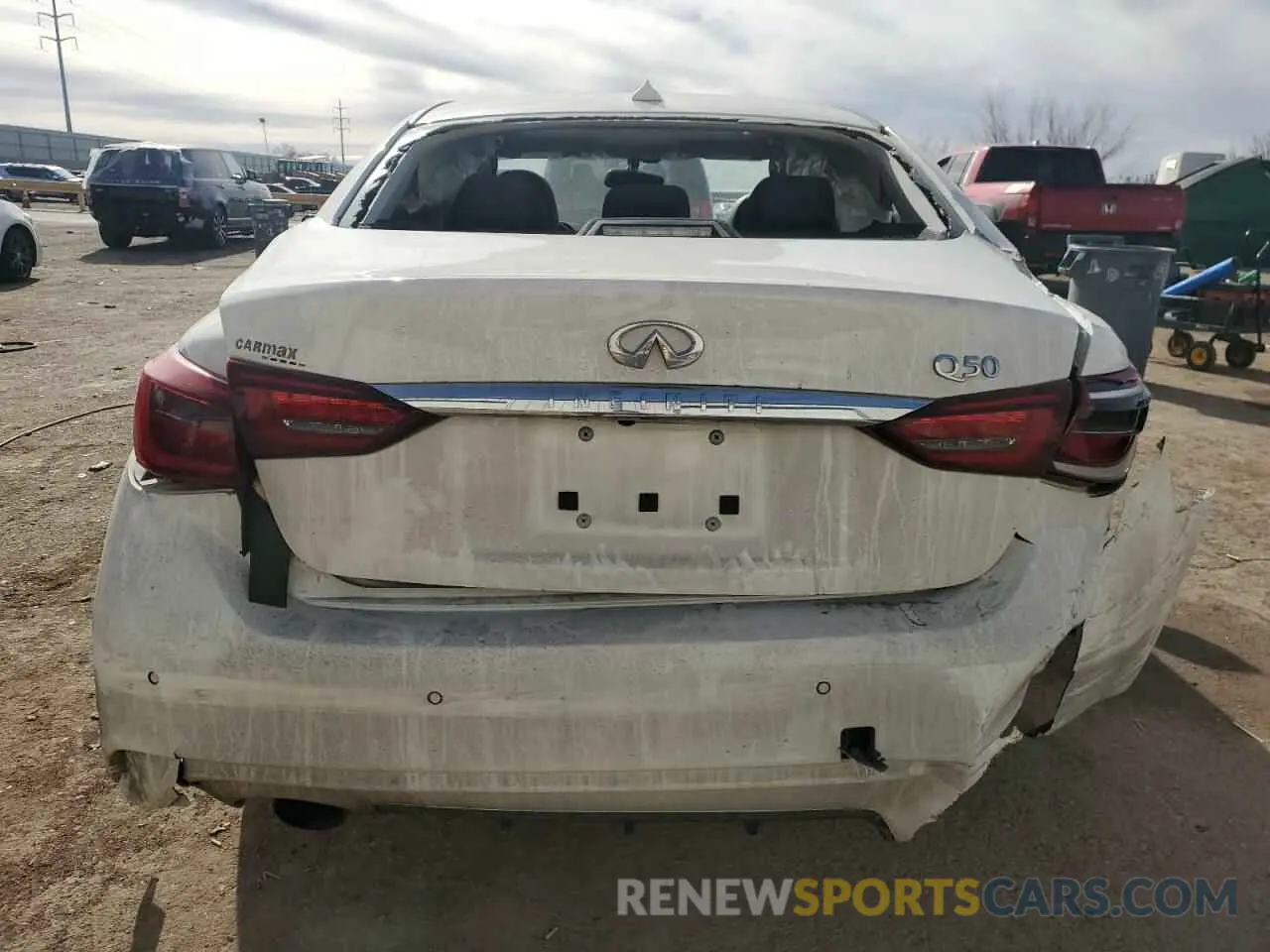 6 Фотография поврежденного автомобиля JN1EV7BP1MM702534 INFINITI Q50 2021