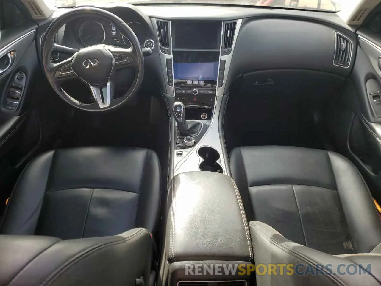 8 Фотография поврежденного автомобиля JN1EV7BP1MM702534 INFINITI Q50 2021