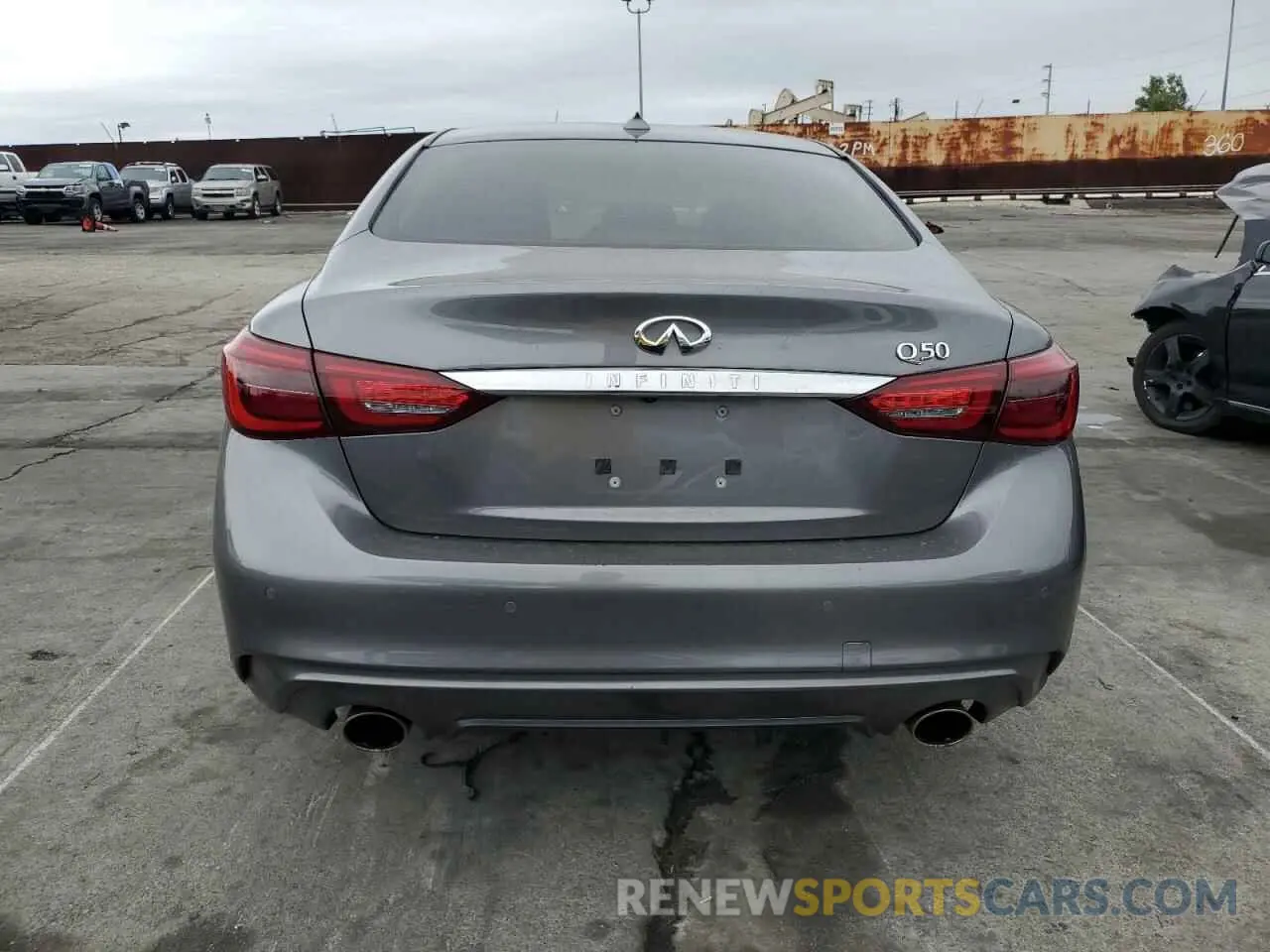 6 Photograph of a damaged car JN1EV7BP1MM702985 INFINITI Q50 2021