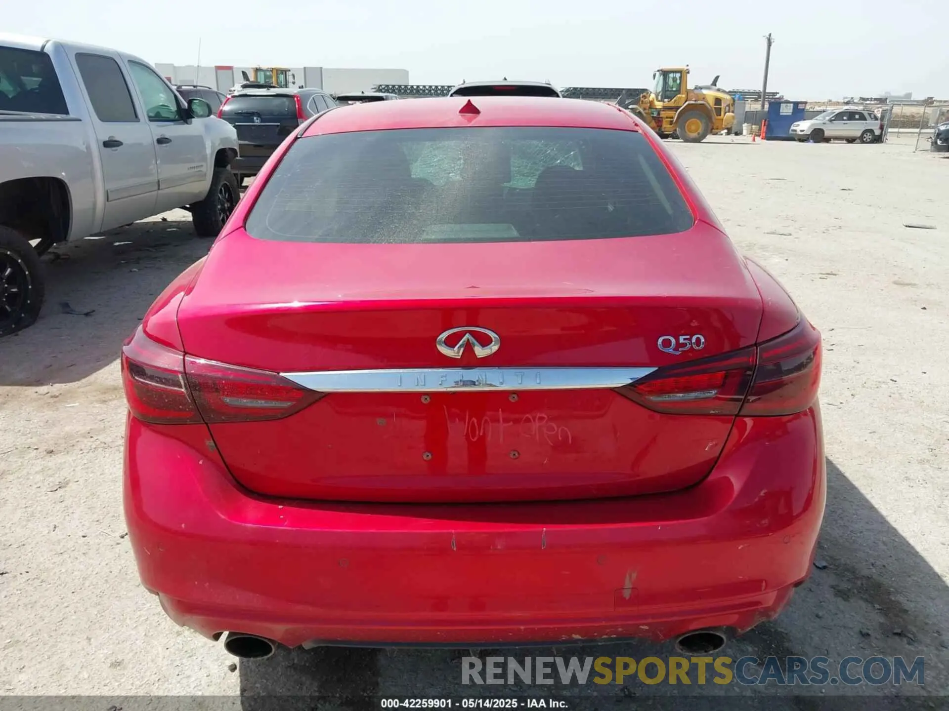 15 Фотография поврежденного автомобиля JN1EV7BP1MM705935 INFINITI Q50 2021