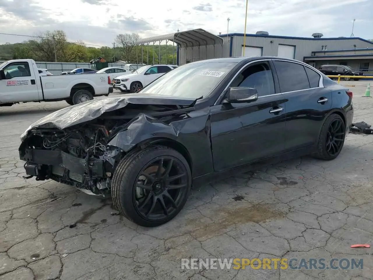1 Фотография поврежденного автомобиля JN1EV7BP2MM704227 INFINITI Q50 2021