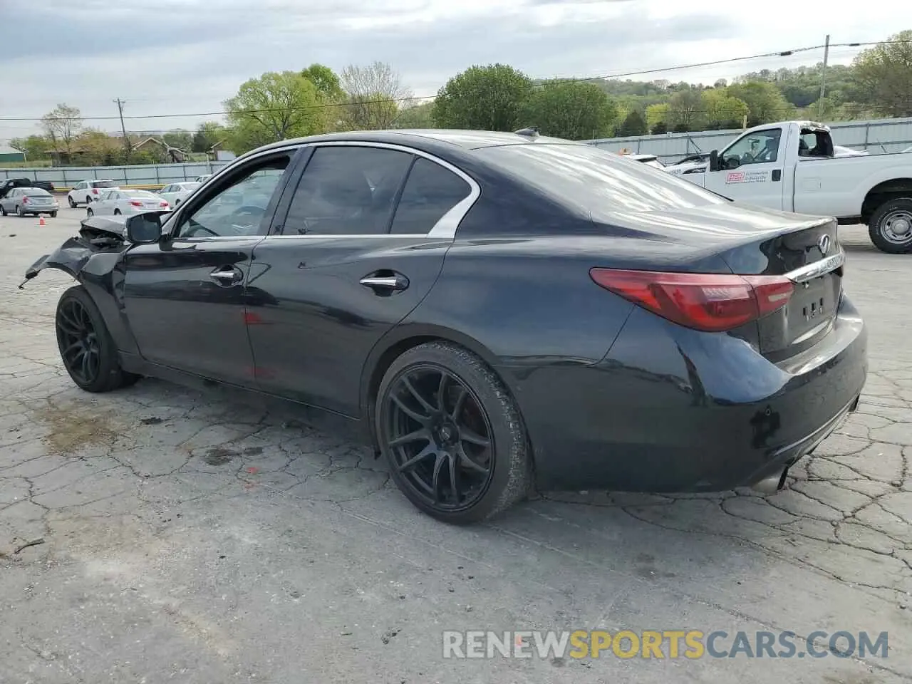 2 Фотография поврежденного автомобиля JN1EV7BP2MM704227 INFINITI Q50 2021