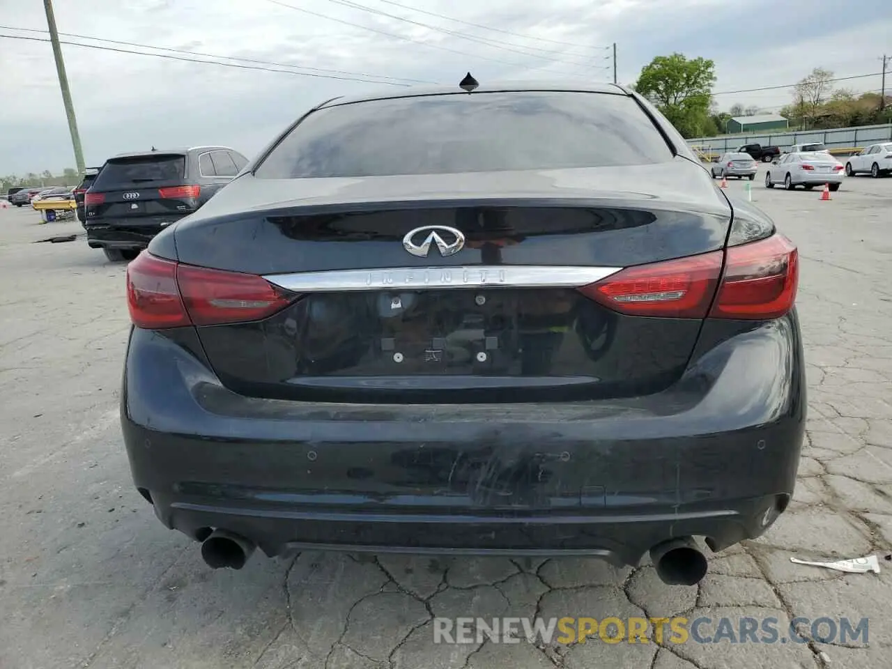 6 Фотография поврежденного автомобиля JN1EV7BP2MM704227 INFINITI Q50 2021