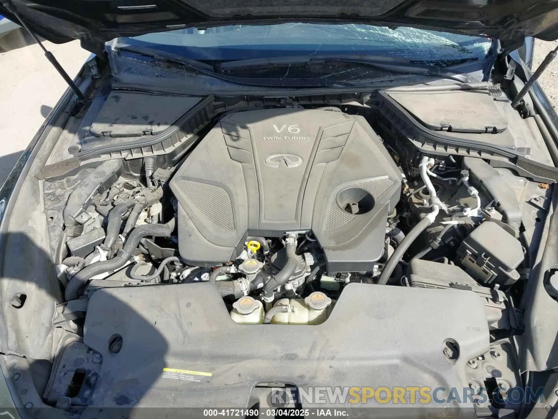 10 Фотография поврежденного автомобиля JN1EV7BP2MM705863 INFINITI Q50 2021