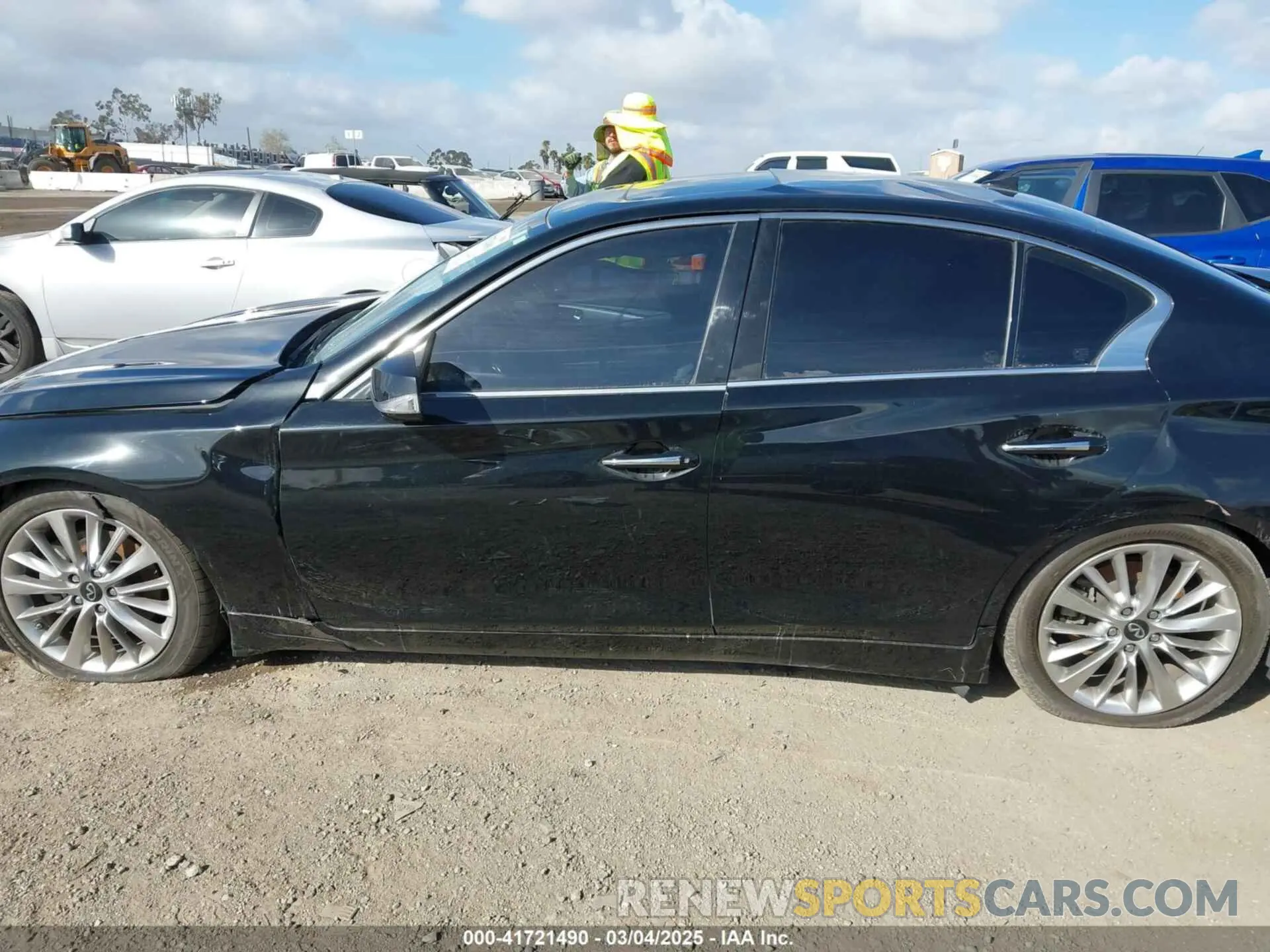 14 Фотография поврежденного автомобиля JN1EV7BP2MM705863 INFINITI Q50 2021