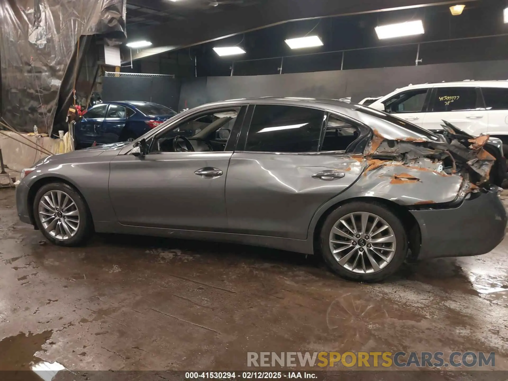 13 Photograph of a damaged car JN1EV7BP2MM707421 INFINITI Q50 2021