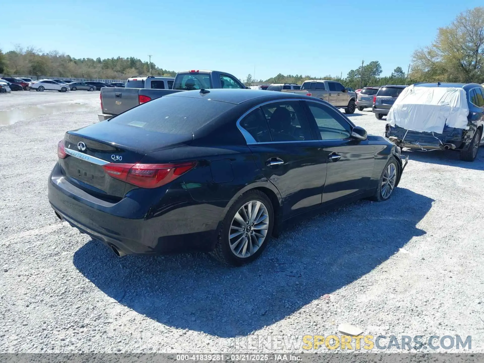 4 Фотография поврежденного автомобиля JN1EV7BP2MM707788 INFINITI Q50 2021