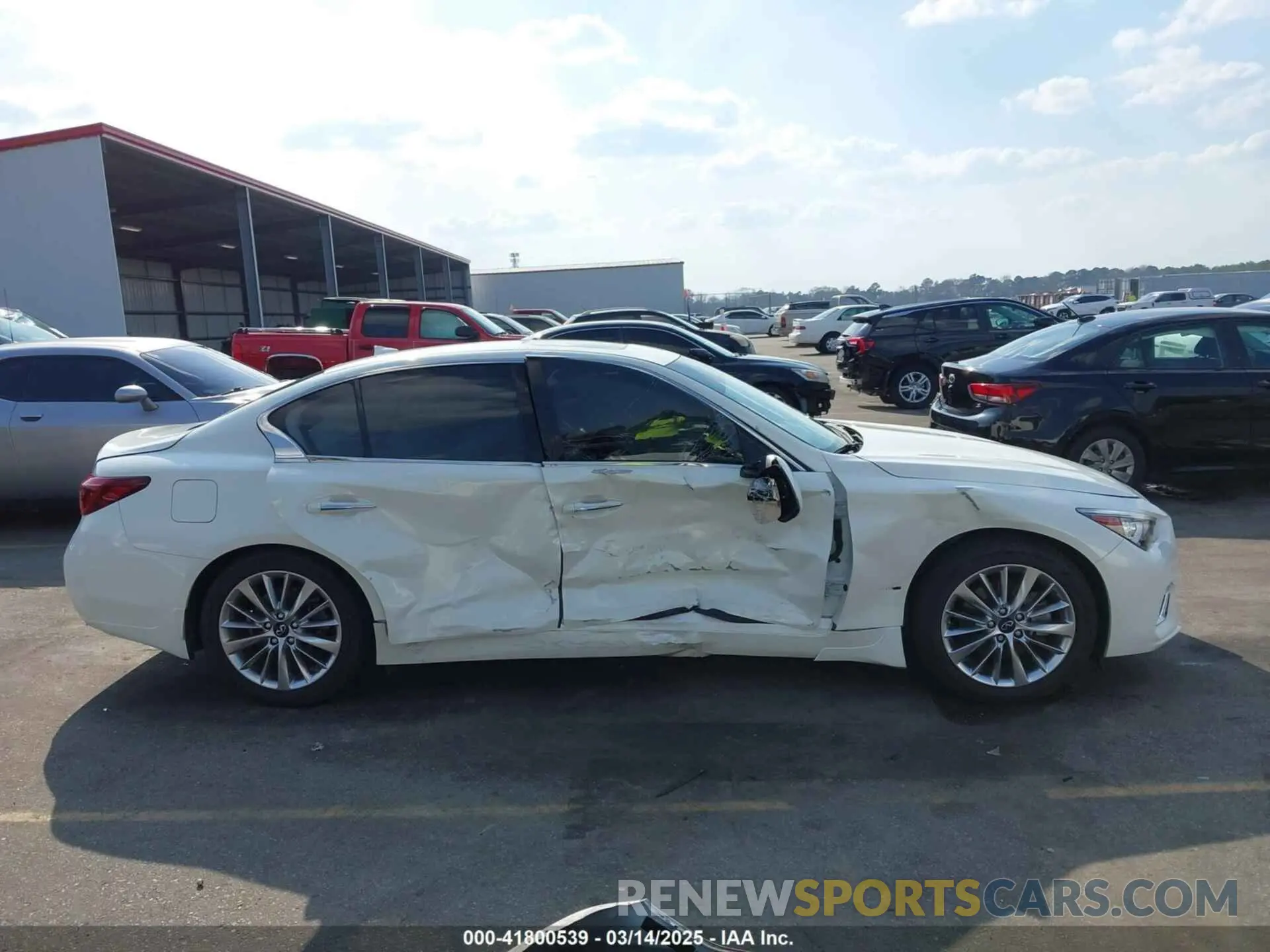 13 Фотография поврежденного автомобиля JN1EV7BP3MM700462 INFINITI Q50 2021