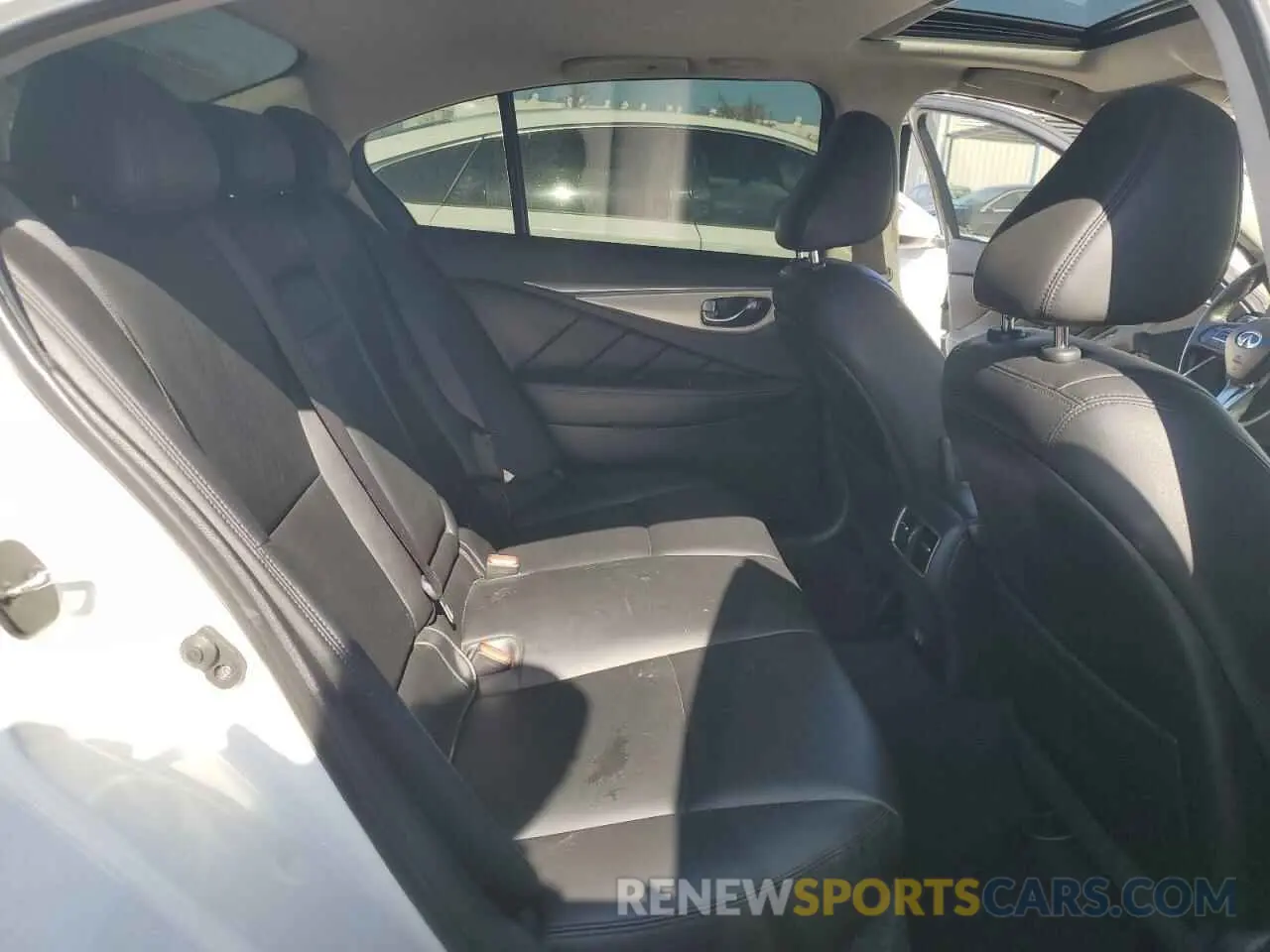 10 Photograph of a damaged car JN1EV7BP3MM701546 INFINITI Q50 2021