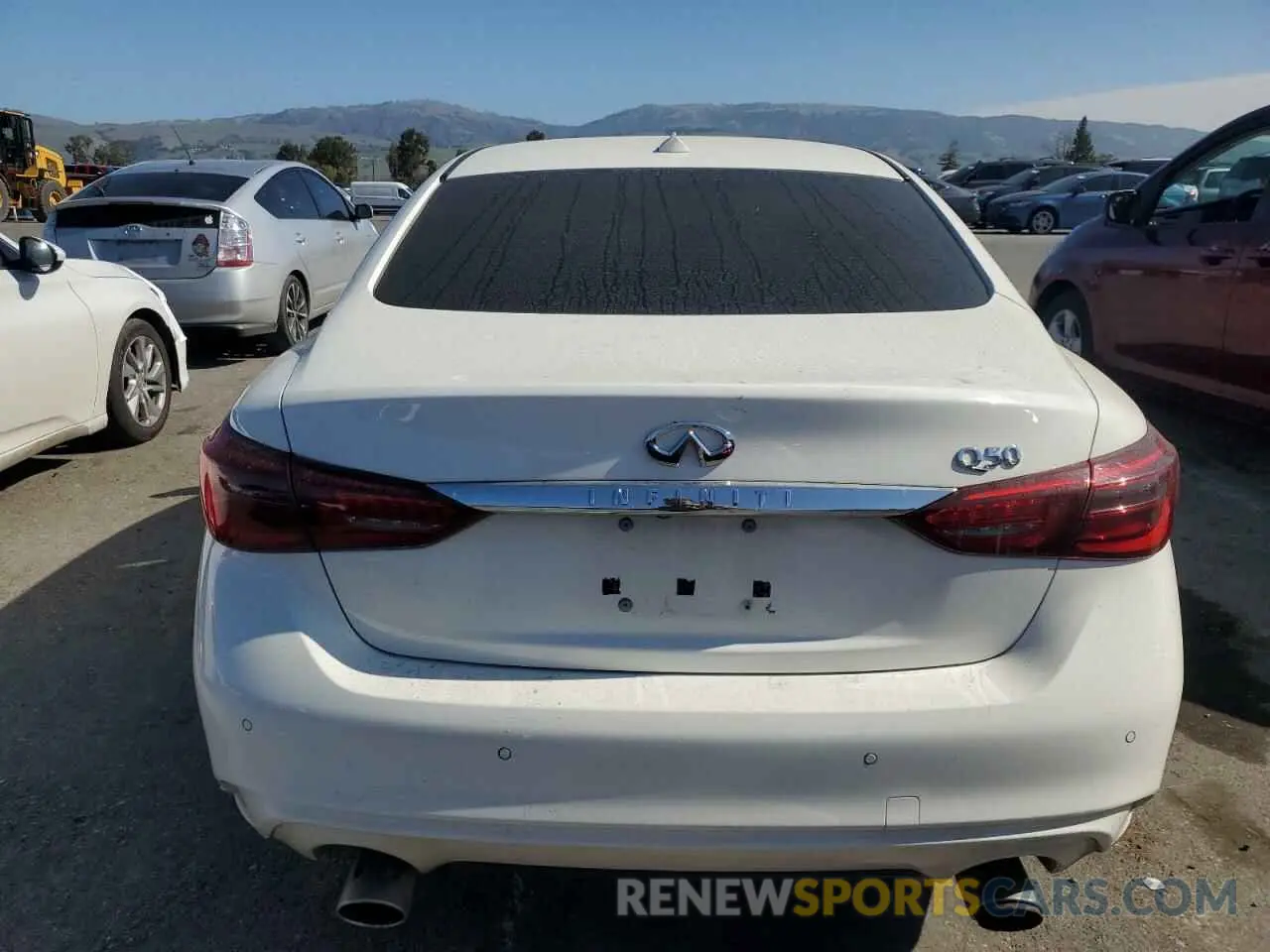 6 Photograph of a damaged car JN1EV7BP3MM701546 INFINITI Q50 2021