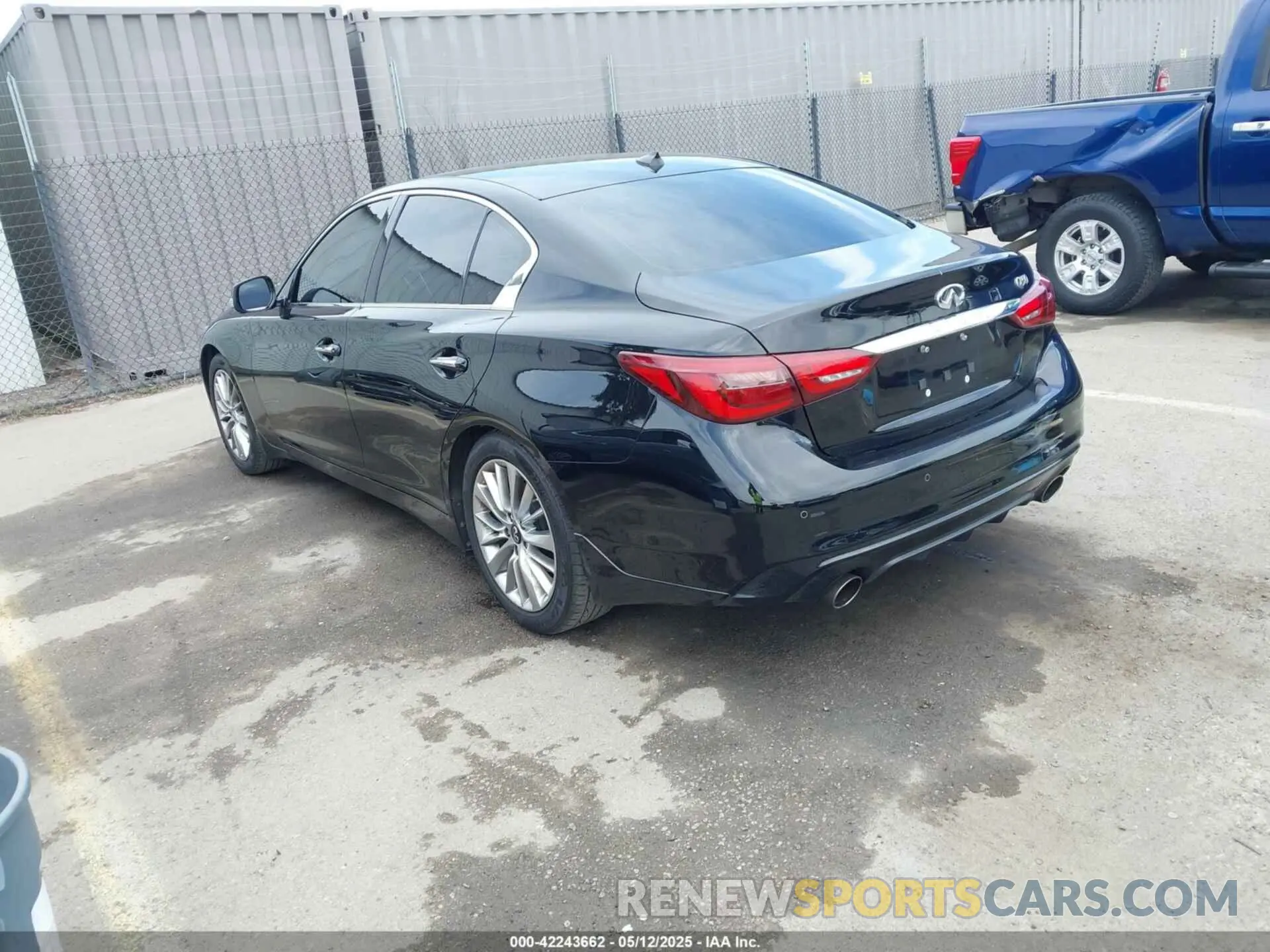 3 Фотография поврежденного автомобиля JN1EV7BP3MM701837 INFINITI Q50 2021
