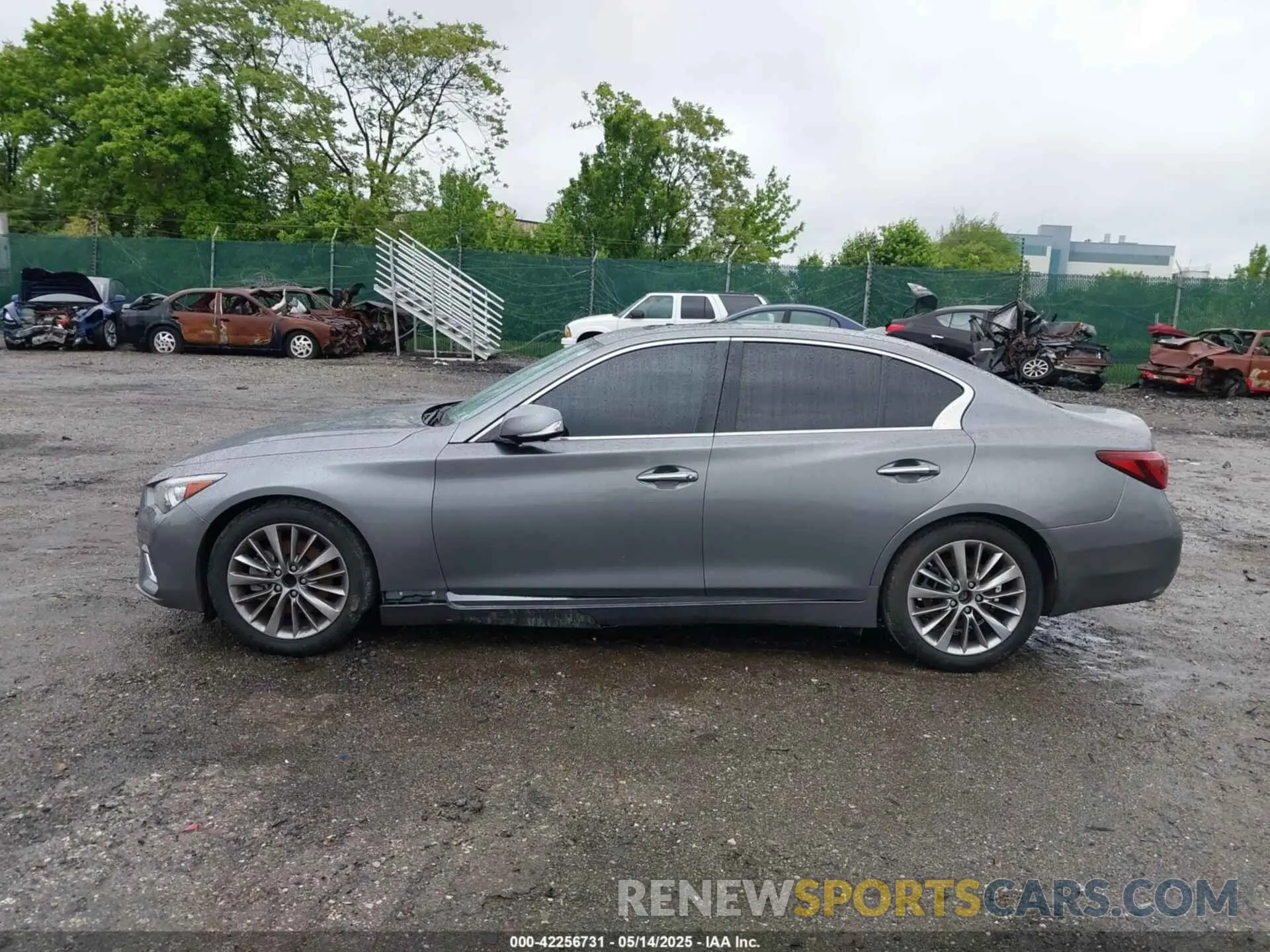 13 Photograph of a damaged car JN1EV7BP3MM702339 INFINITI Q50 2021