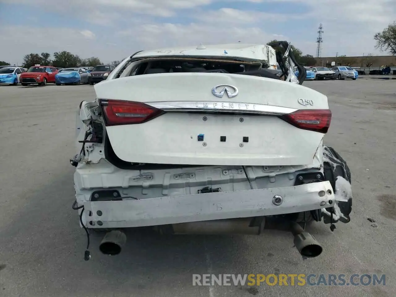 6 Фотография поврежденного автомобиля JN1EV7BP3MM704754 INFINITI Q50 2021