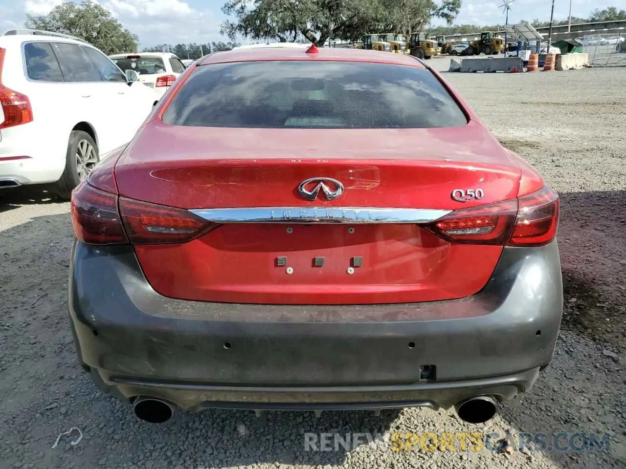 6 Фотография поврежденного автомобиля JN1EV7BP3MM707640 INFINITI Q50 2021