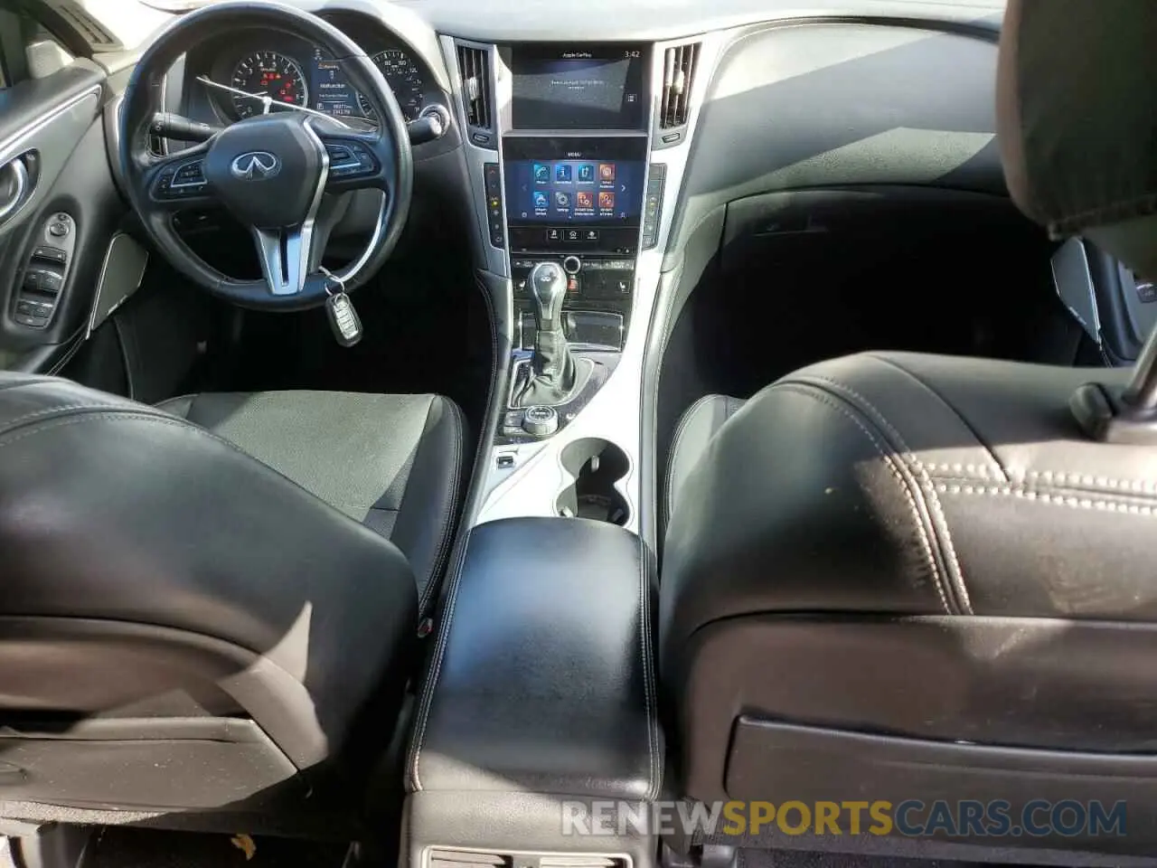 8 Фотография поврежденного автомобиля JN1EV7BP3MM707640 INFINITI Q50 2021