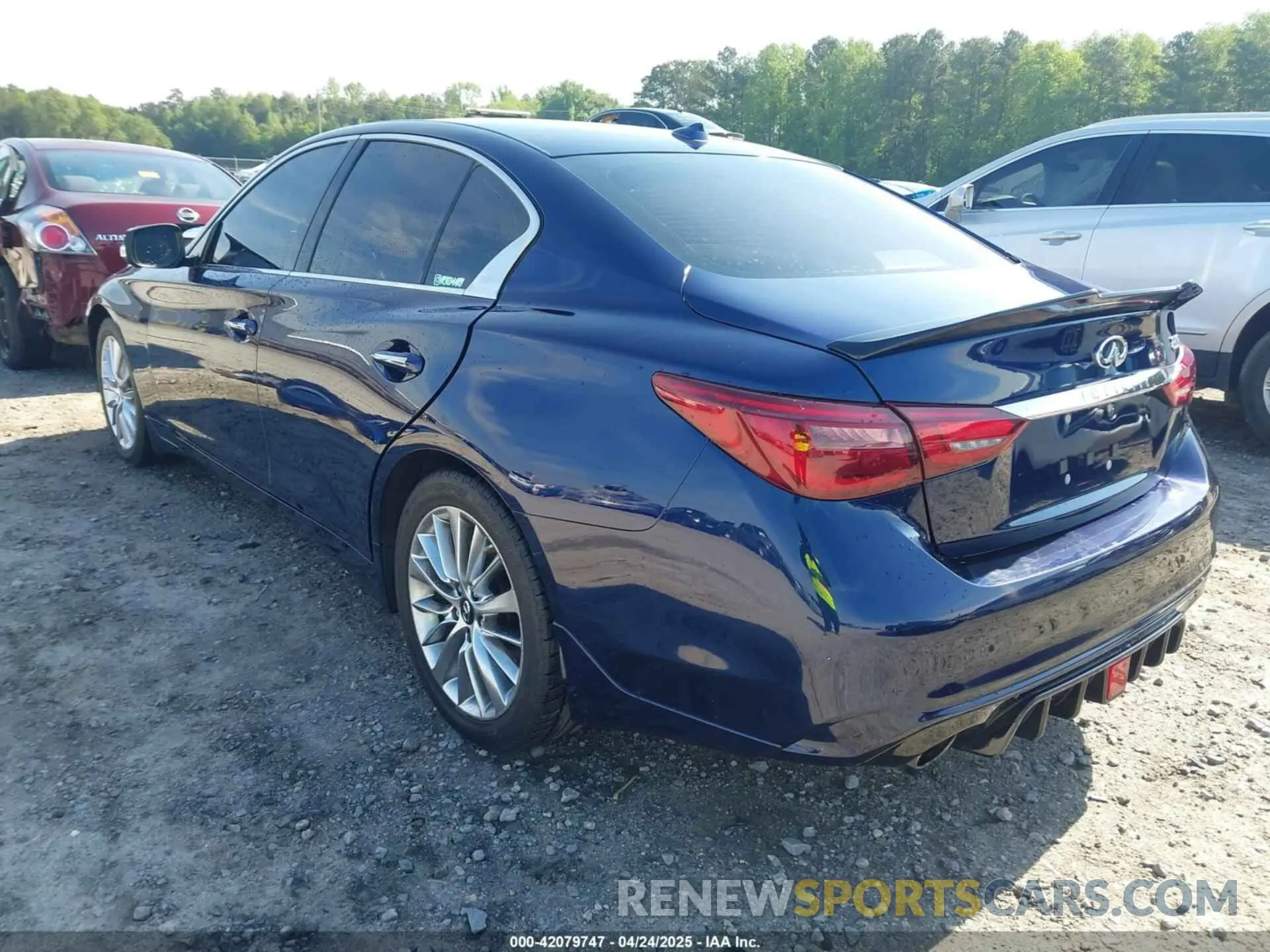 3 Фотография поврежденного автомобиля JN1EV7BP4MM706934 INFINITI Q50 2021