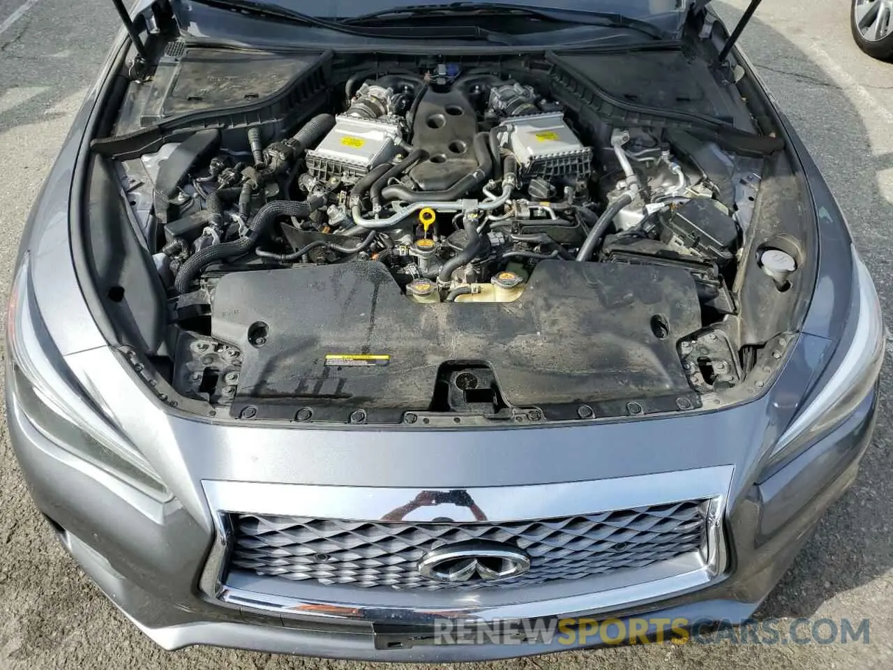 11 Фотография поврежденного автомобиля JN1EV7BP6MM700570 INFINITI Q50 2021
