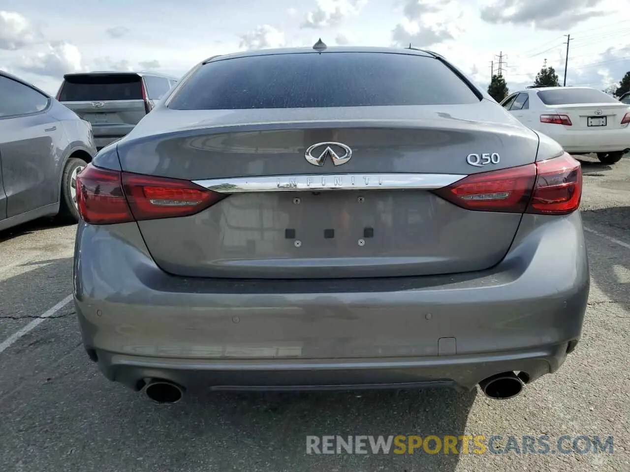 6 Фотография поврежденного автомобиля JN1EV7BP6MM700570 INFINITI Q50 2021