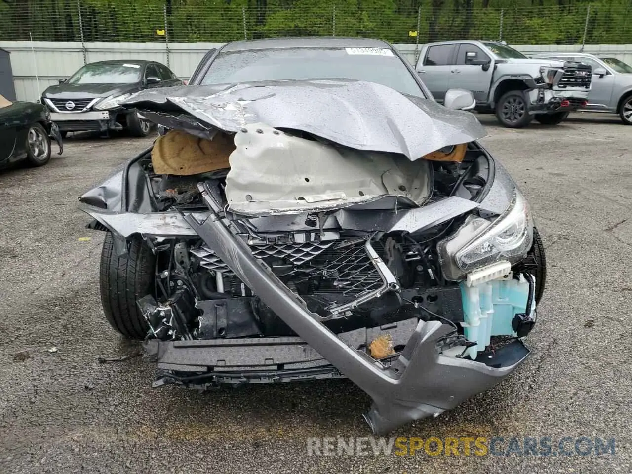 5 Photograph of a damaged car JN1EV7BP6MM701380 INFINITI Q50 2021