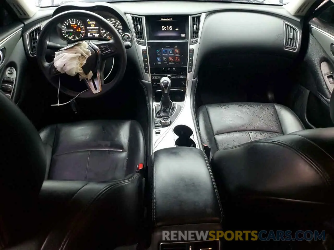 8 Photograph of a damaged car JN1EV7BP6MM701380 INFINITI Q50 2021