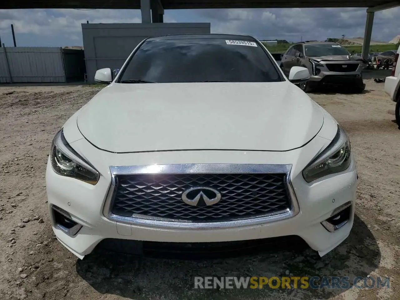 5 Photograph of a damaged car JN1EV7BP6MM704845 INFINITI Q50 2021
