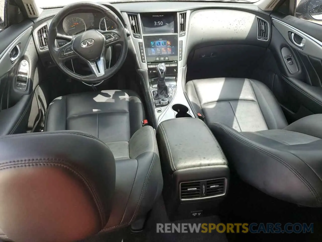 8 Photograph of a damaged car JN1EV7BP6MM704845 INFINITI Q50 2021