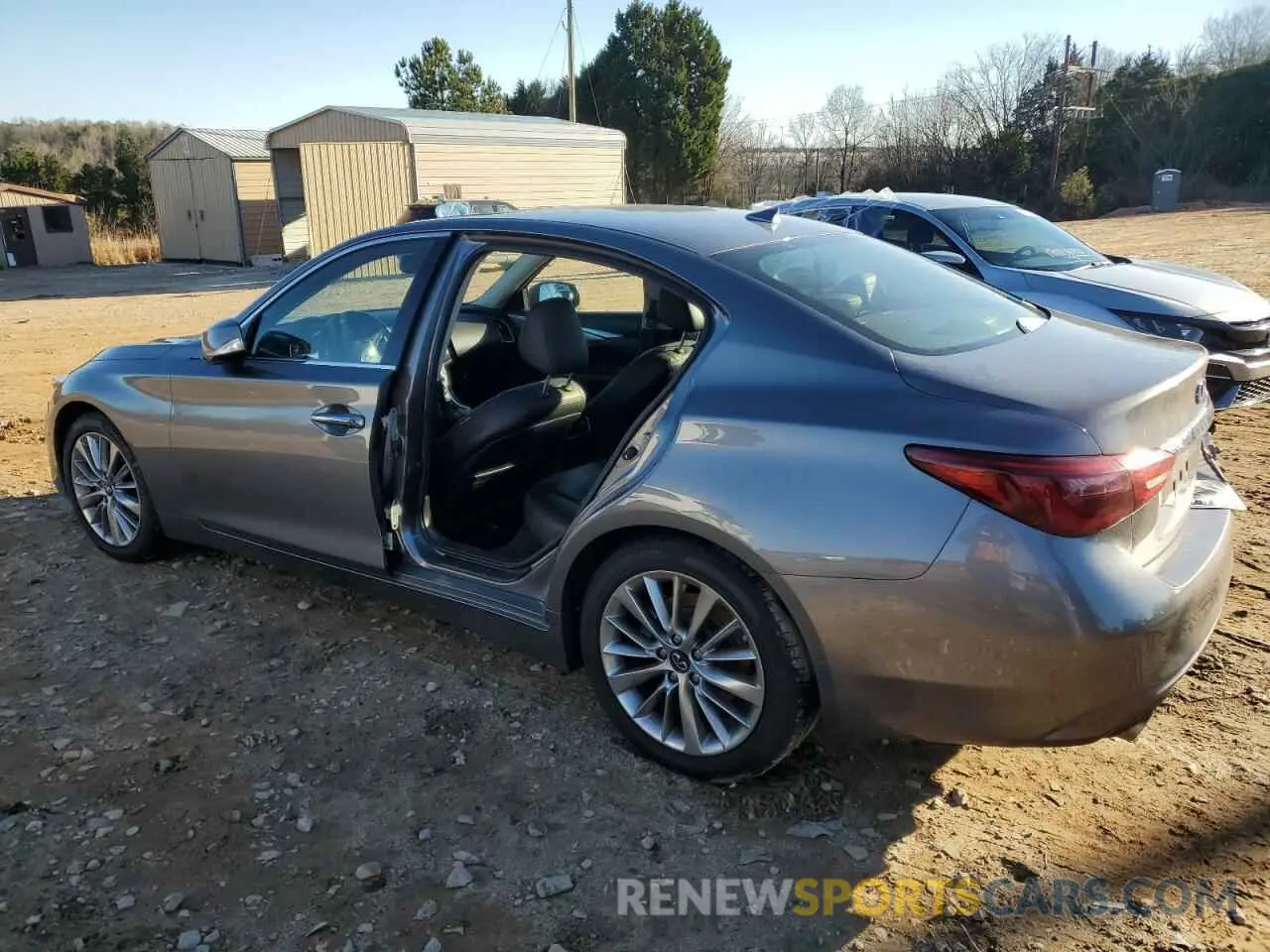 2 Фотография поврежденного автомобиля JN1EV7BP6MM706966 INFINITI Q50 2021